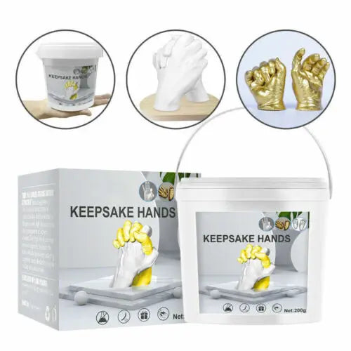 DIY Keepsake Hands Casting Kit Anti Spier