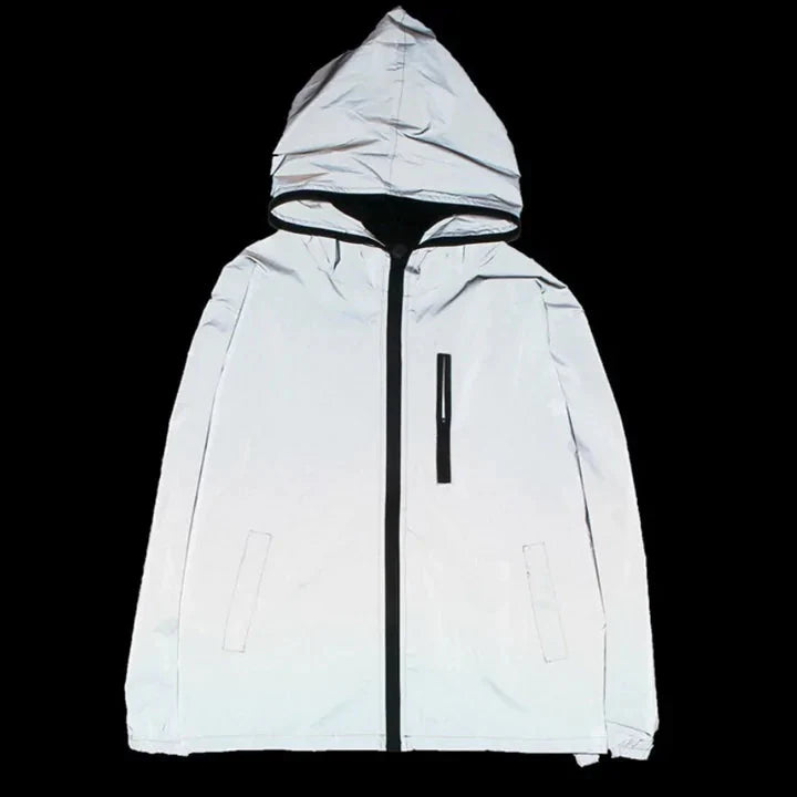 FashionFad Reflective Windbreaker Anti Spier