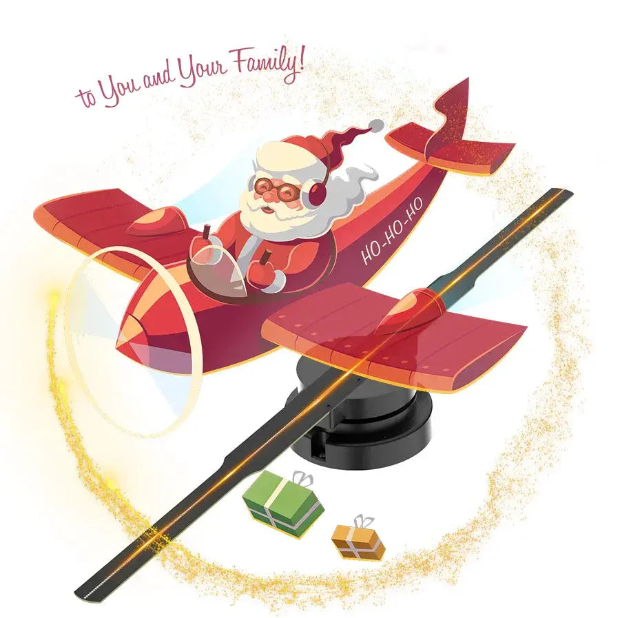 3D HD Hologram Fan Projector Anti Spier