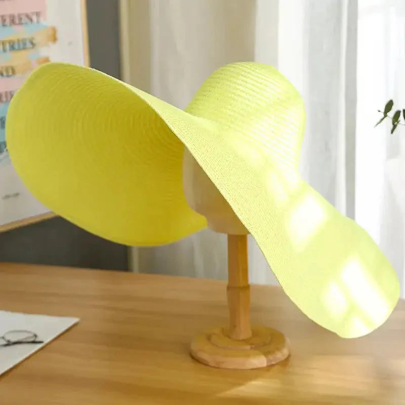 Large Wide Brim Women's Sun Hat Anti Spier