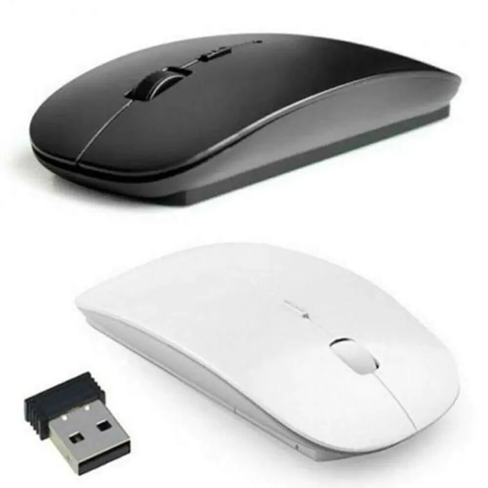 2.4GHz USB Wireless Optical Mouse Mice For Apple Mac Macbook Pro Air PC Anti Spier