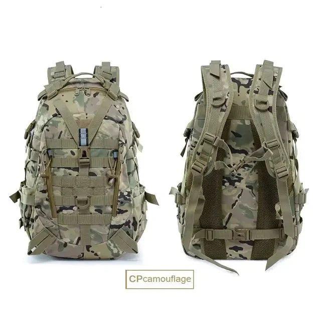 Military Backpack-Waterproof Hiking Survival Reflective Bag Anti Spier