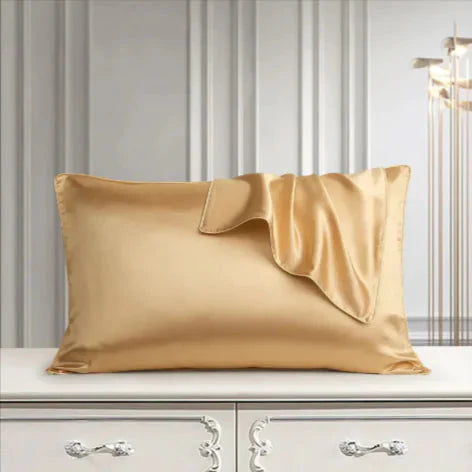 Premium Pure Silk Pillowcase – 100% Natural Real Silk Anti Spier