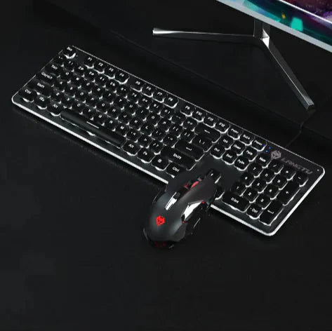 USB Wired Luminous Gaming Keyboard – Ideal for Home & Office Use Anti Spier