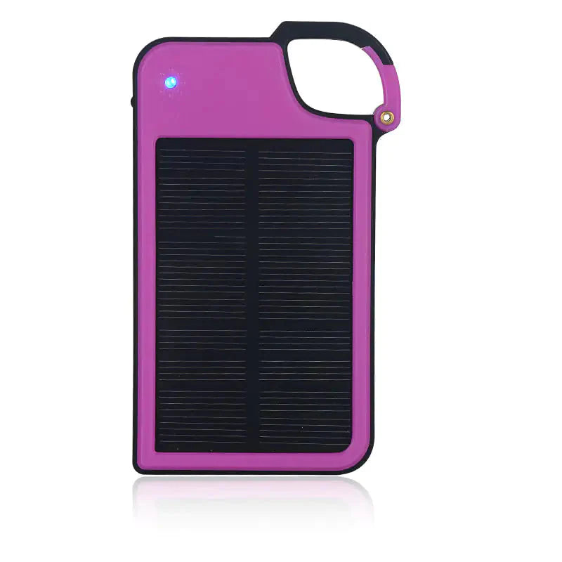 Clip-on Tag Along Solar Charger For Your Smartphone Anti Spier