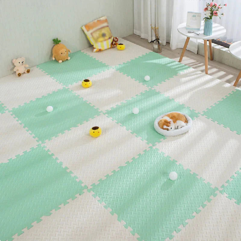 Kids Soft Floor Play Mat Chain Anti Spier