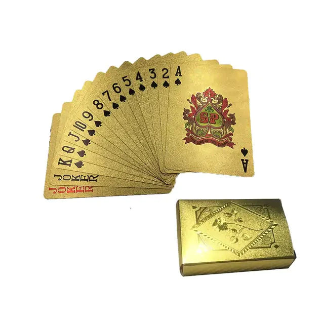 Luxury Leaf Poker Playing Cards Anti Spier