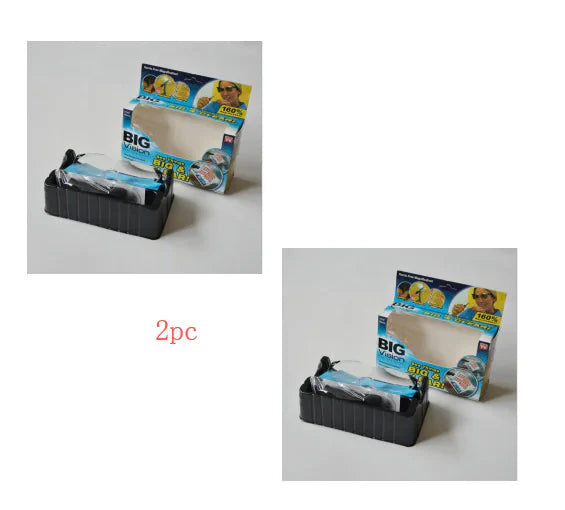 160-Degree Magnifier & 250-Degree Reading Glasses Anti Spier