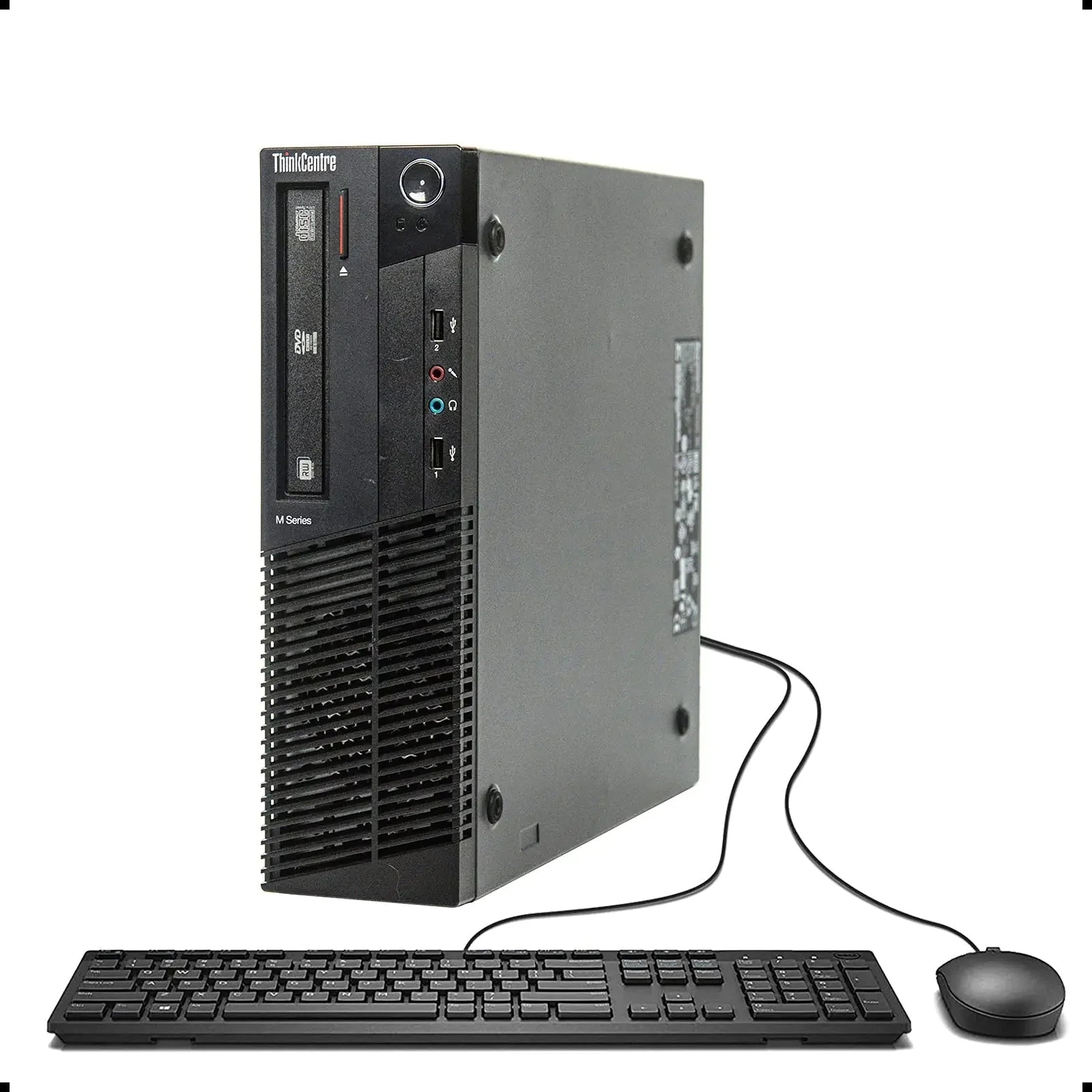Lenovo ThinkCentre M82 Small Form Factor Desktop PC Intel Core i5-3570 3.4GHz 8GB DDR3 RAM 256GB SSD Win-10 Pro x64 (Renewed) Anti Spier