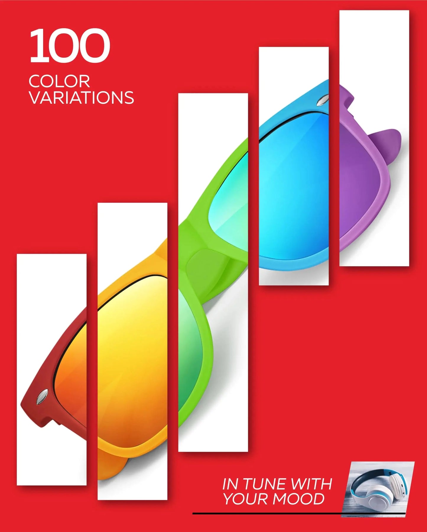 Retro Rewind Polarized Sunglasses for Men and Women - UV Protection Classic Sun Glasses Matte Lime Green | Revo Orange Anti Spier