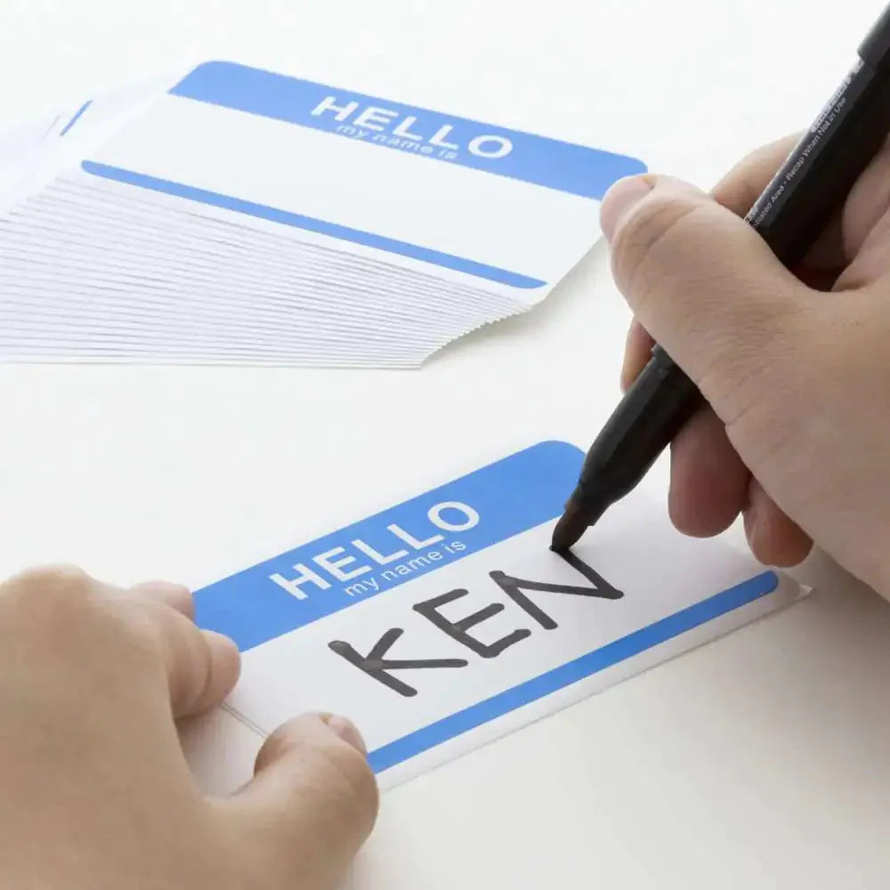 Name Badge Label “HELLO my name is” (25/Pack) Anti Spier