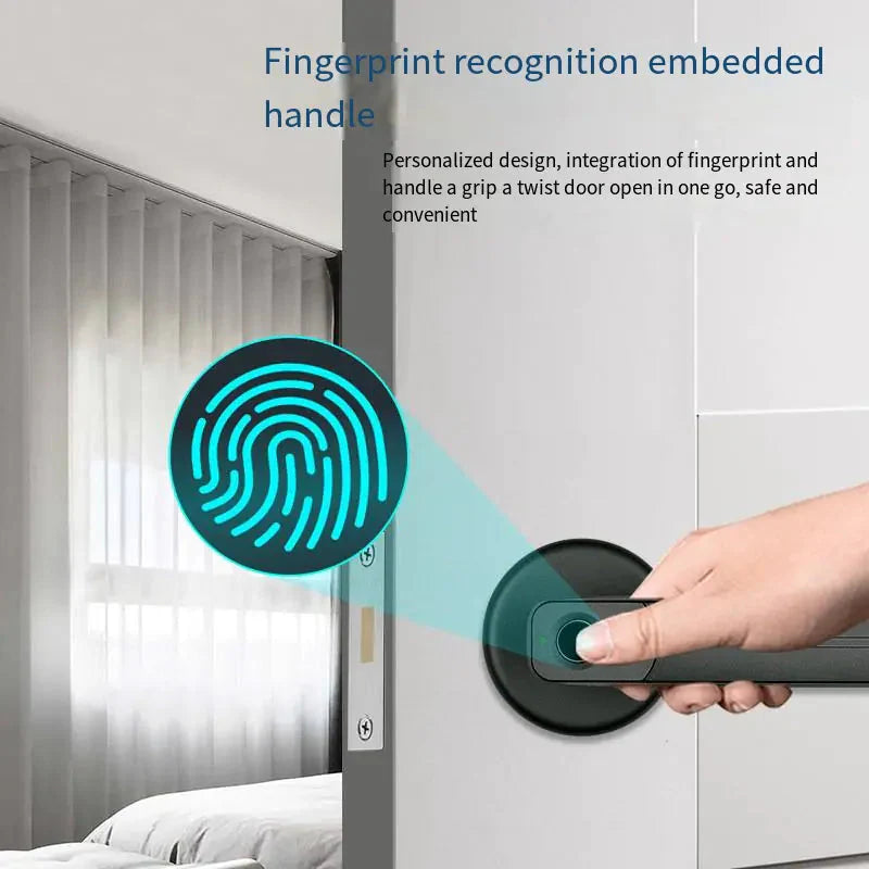 Smart Fingerprint Lock for Bedroom and Office Doors Anti Spier