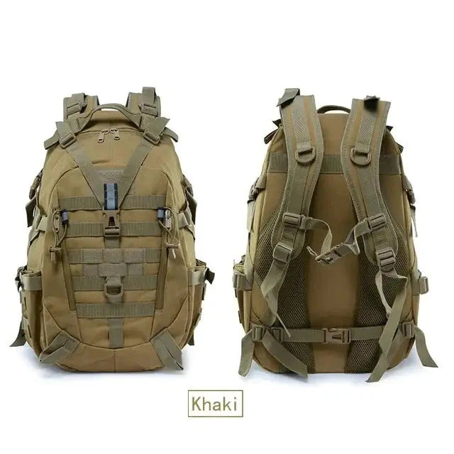 Military Backpack-Waterproof Hiking Survival Reflective Bag Anti Spier