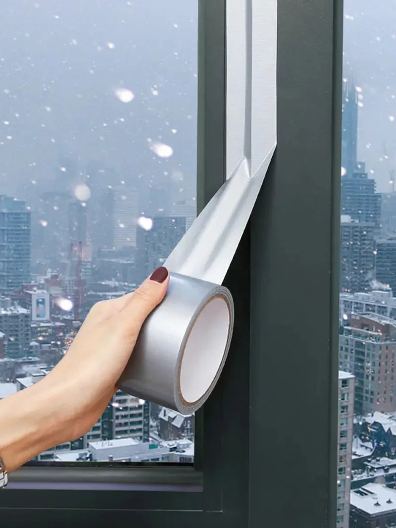 Window Windproof Thermal Film Sealing Tape Roll 16.4ft Anti Spier