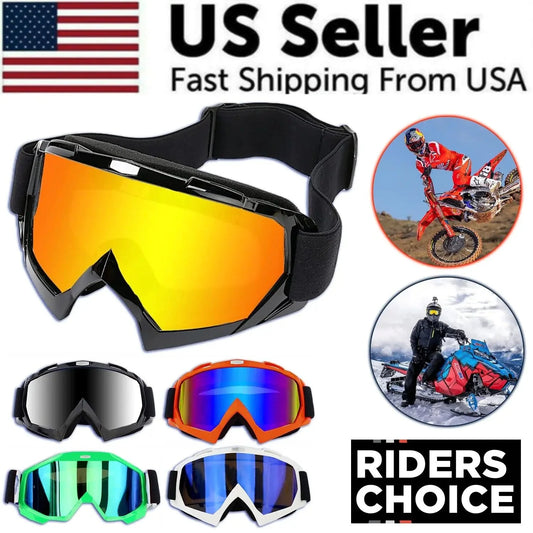 Motocross Goggles Racing Off-Road Dirt Bike ATV UTV BMX MX XC Motorcycle Eyewear Anti Spier