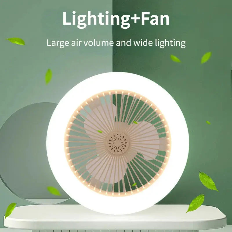Remote-Controlled Ceiling Lamp Fan Anti Spier
