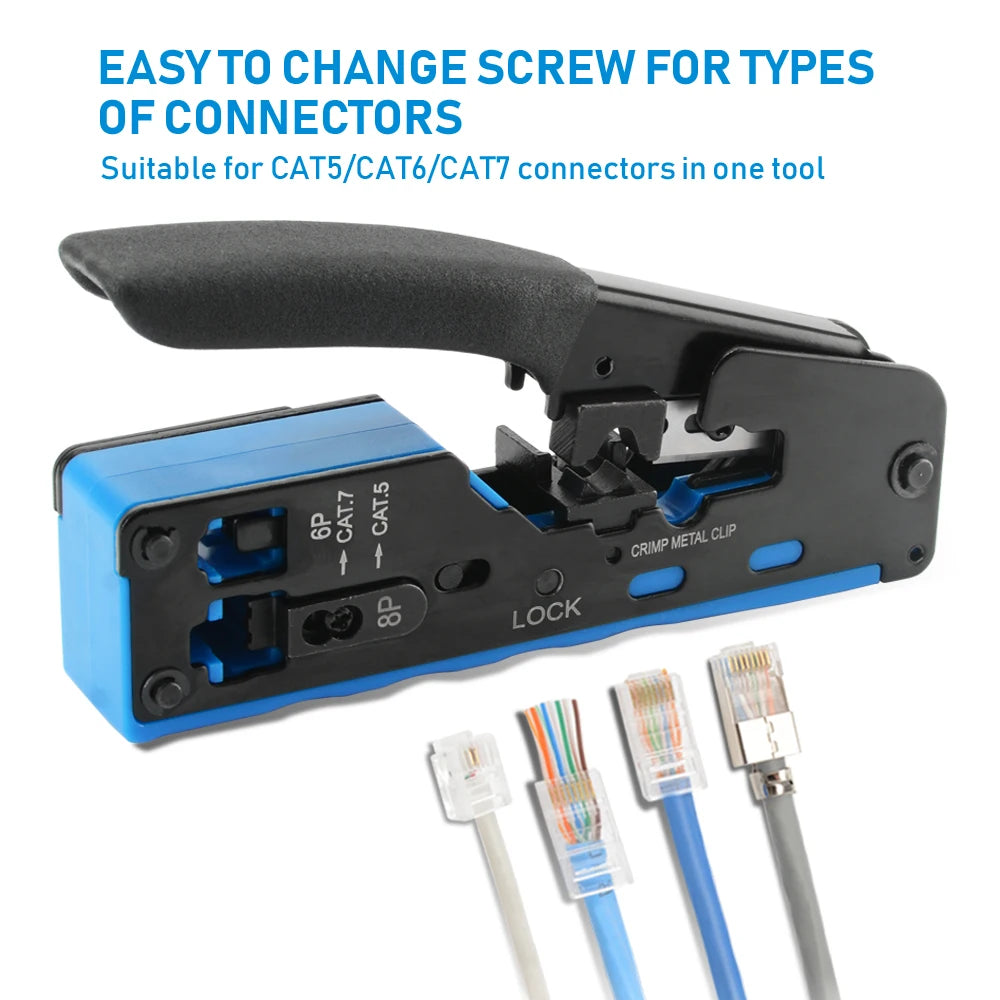 Crimper Stripper Cutter Anti Spier