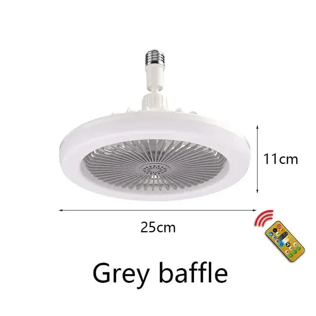Remote-Controlled Ceiling Lamp Fan Anti Spier