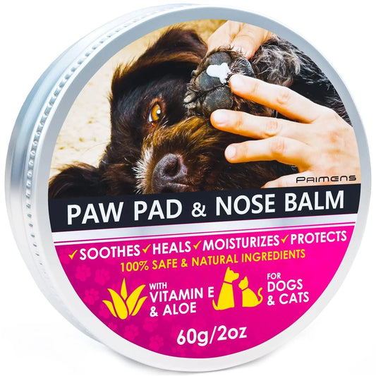 Natural Dog Paw Balm Dog Paw Protection for Hot Pavement Dog Paw Wax 2 oz Anti Spier