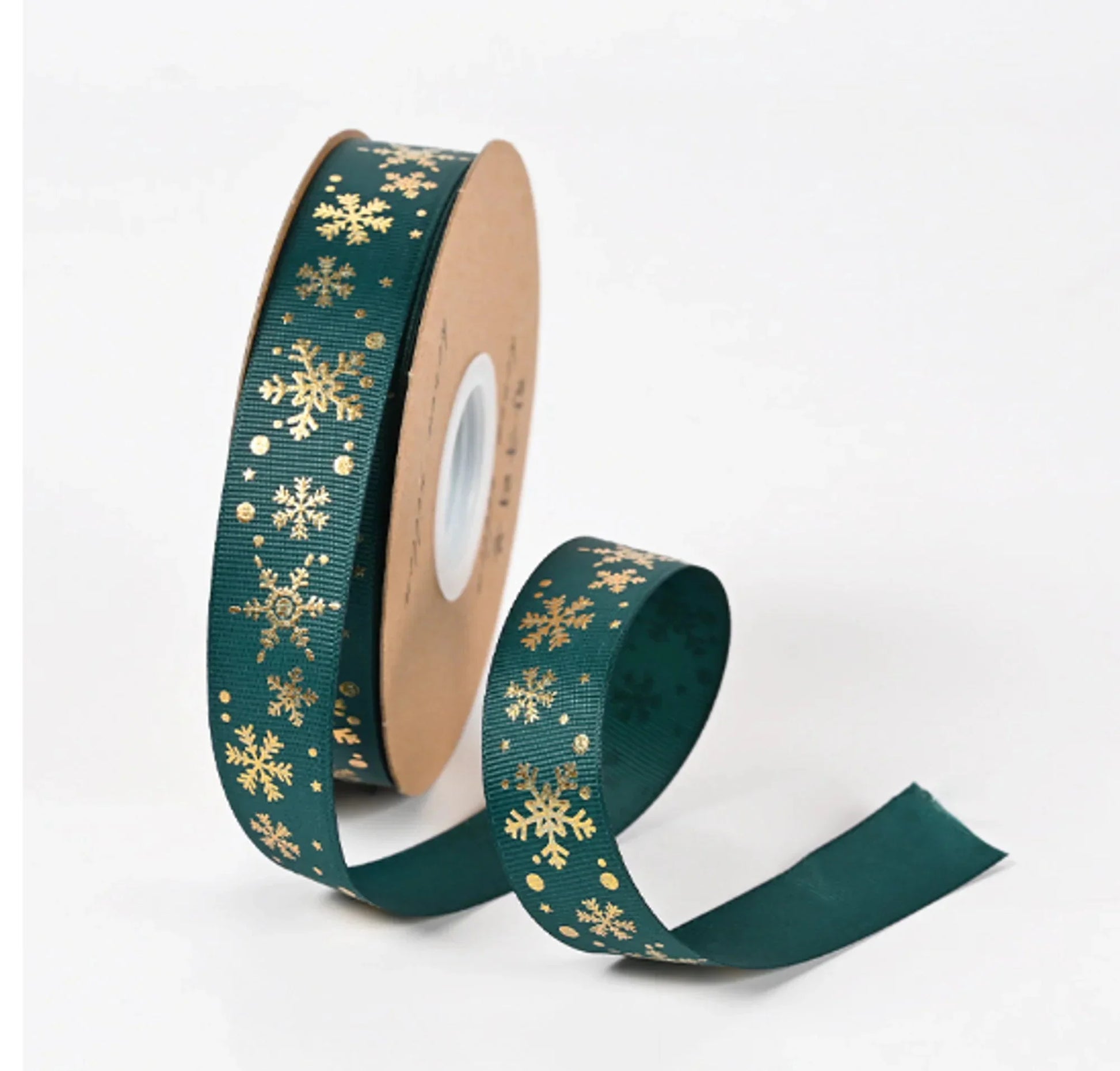 Ribbon Printed Christmas Design Decoration Gift Packing Anti Spier