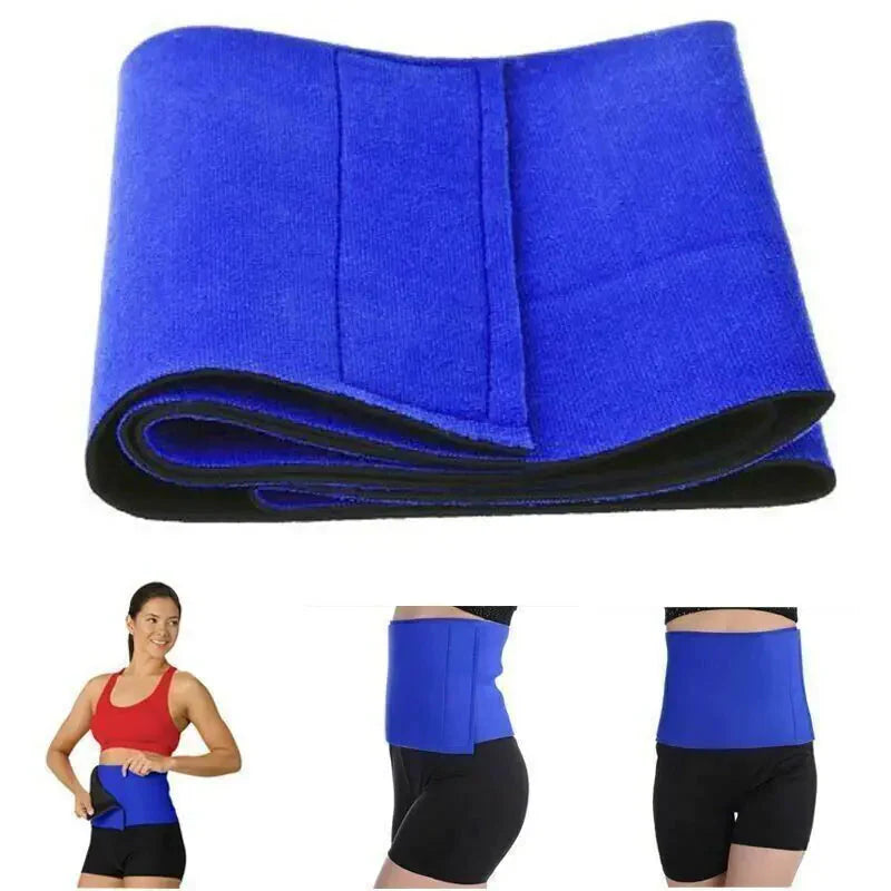 Waist Trimmer Belt Sweat Band Wrap Ab Stomach Weight Loss Fat Burner Slimming Anti Spier