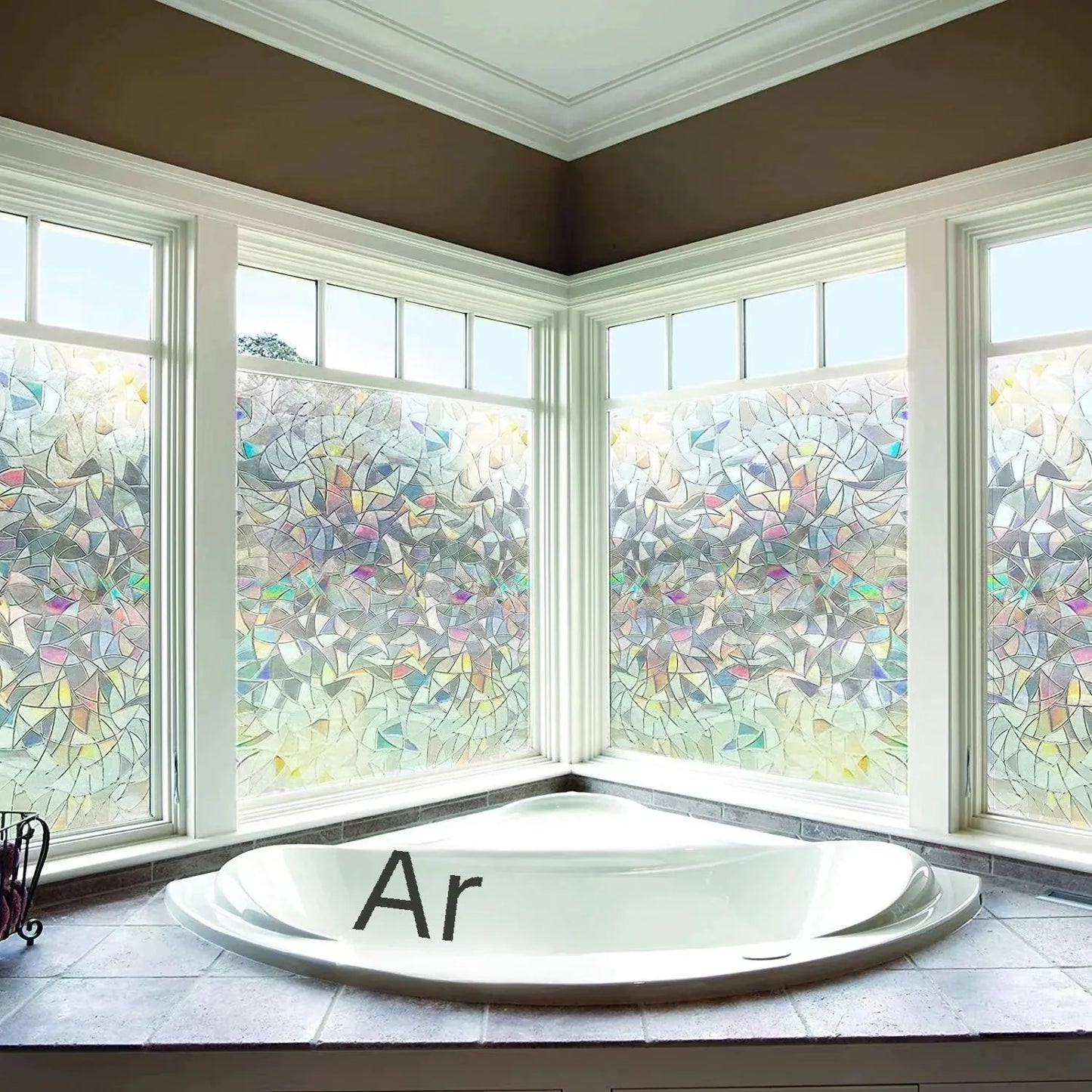 Frosted Glass Window Film for Privacy and Light Control Anti Spier