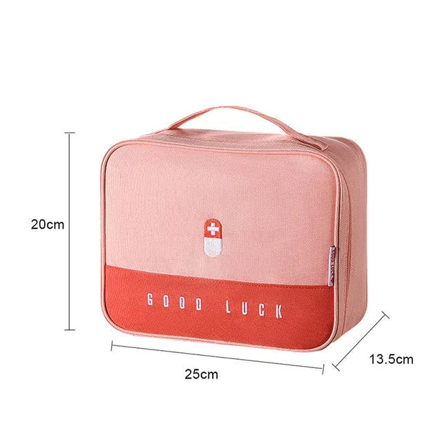 Large Capacity First Aid Kit Home Medicine Storage Anti Spier
