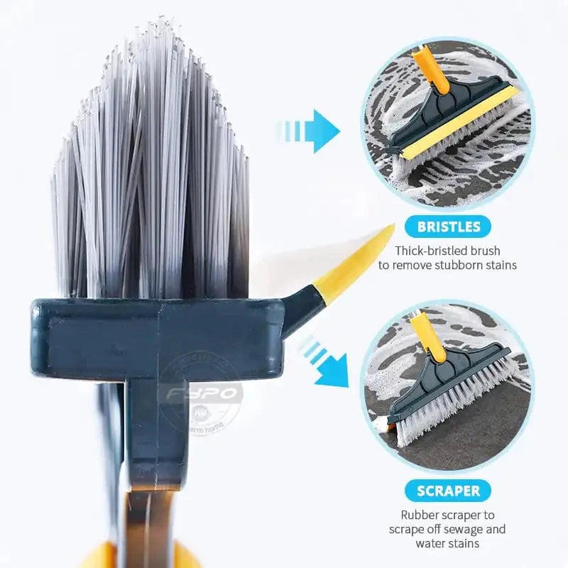 Stiff Bristle Floor Scrub Brush Anti Spier