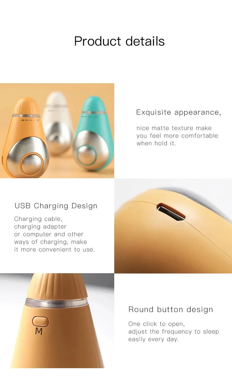 USB Microcurrent Sleep Aid Device: Pressure Relief & Relaxation Anti Spier