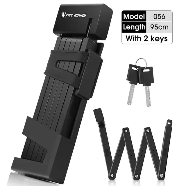 Foldable Bike Lock Anti Spier