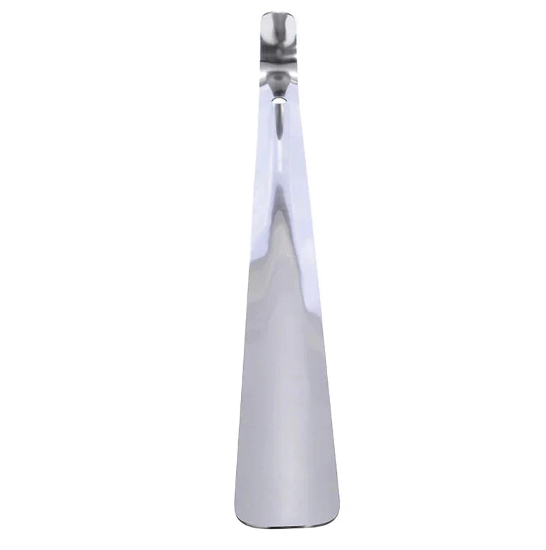 22in Extra Long Handle Shoe Horn Stainless Steel Metal Shoes Remover Shoehorn US Anti Spier