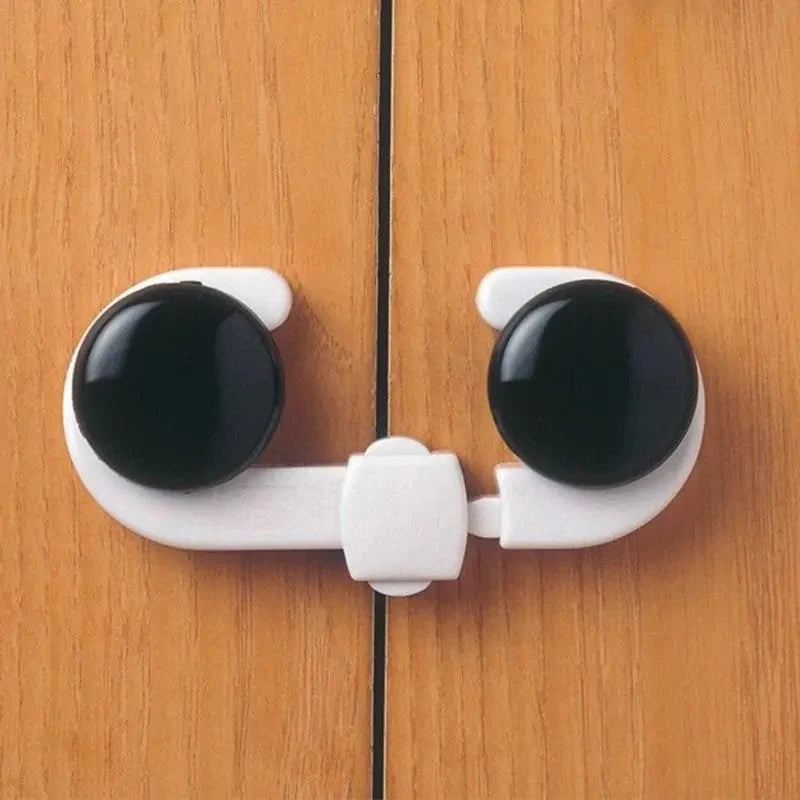 Cabinet Door Safety Handle Lock Anti Spier