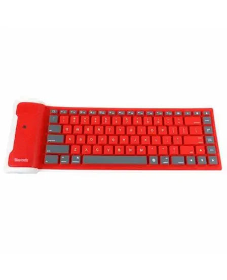 Type Out Of A Box With Flexible Silicone Bluetooth Keyboard Anti Spier
