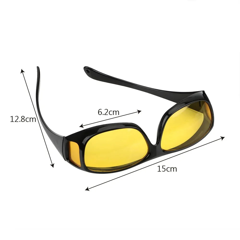 Unisex Night Vision Glasses + UV Protection Anti Spier
