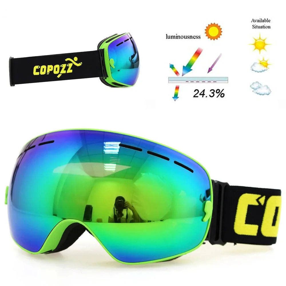 Anti-Fog Ski Goggles Anti Spier
