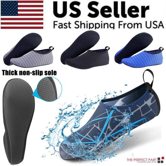 Water Shoes Men Women Skin Socks Aqua Surf Beach Yoga Swim Barefoot Quick-Dry - Anti Spier 