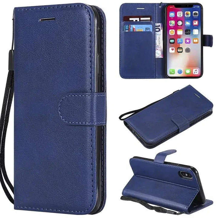 RFID Blocking Wallet iPhone Case Anti Spier