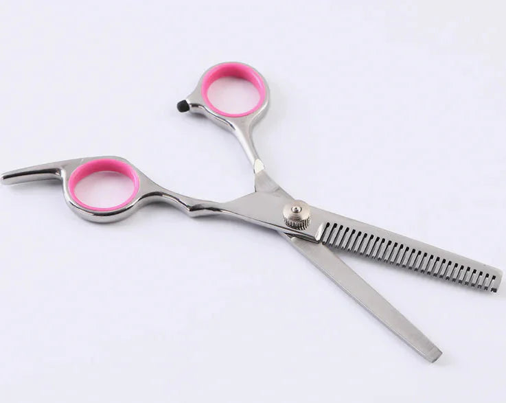 Pet Dog Grooming Scissors Stainless Straight Curved Thinning Shears Trimmer Kits Anti Spier