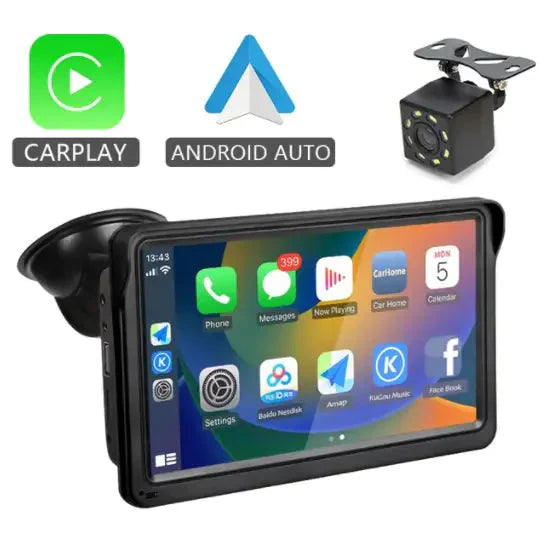 Hippcron Car Play Android Auto Car Radio Multimedia Video Player Anti Spier