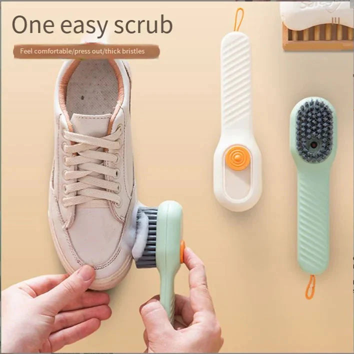 Multi-Function Shoe Brush with Soft Hair for Home Use Anti Spier