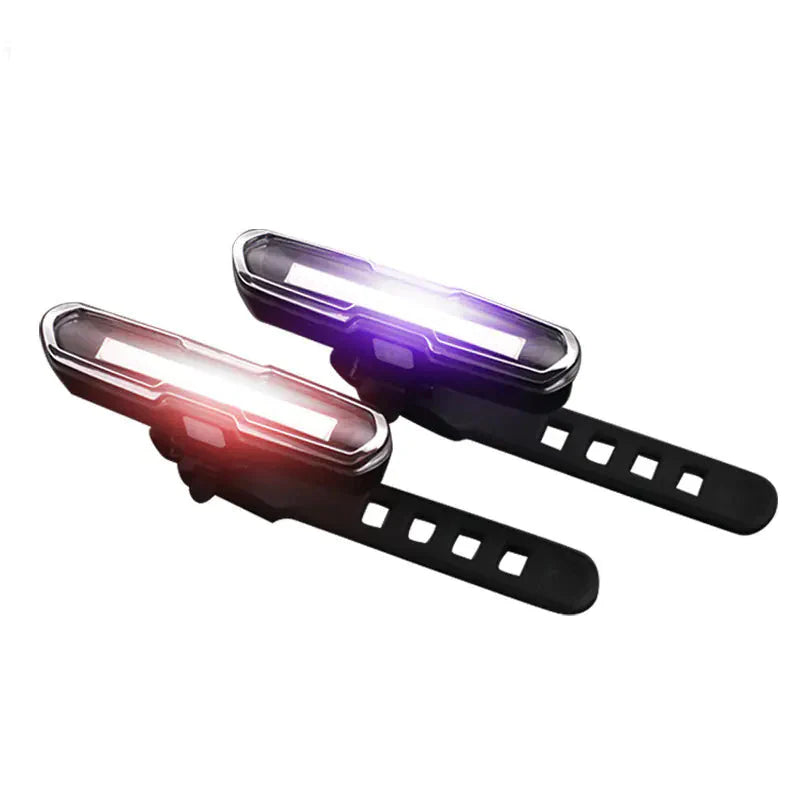 USB Rechargeable Bicycle Tail Light for Night Riding Anti Spier