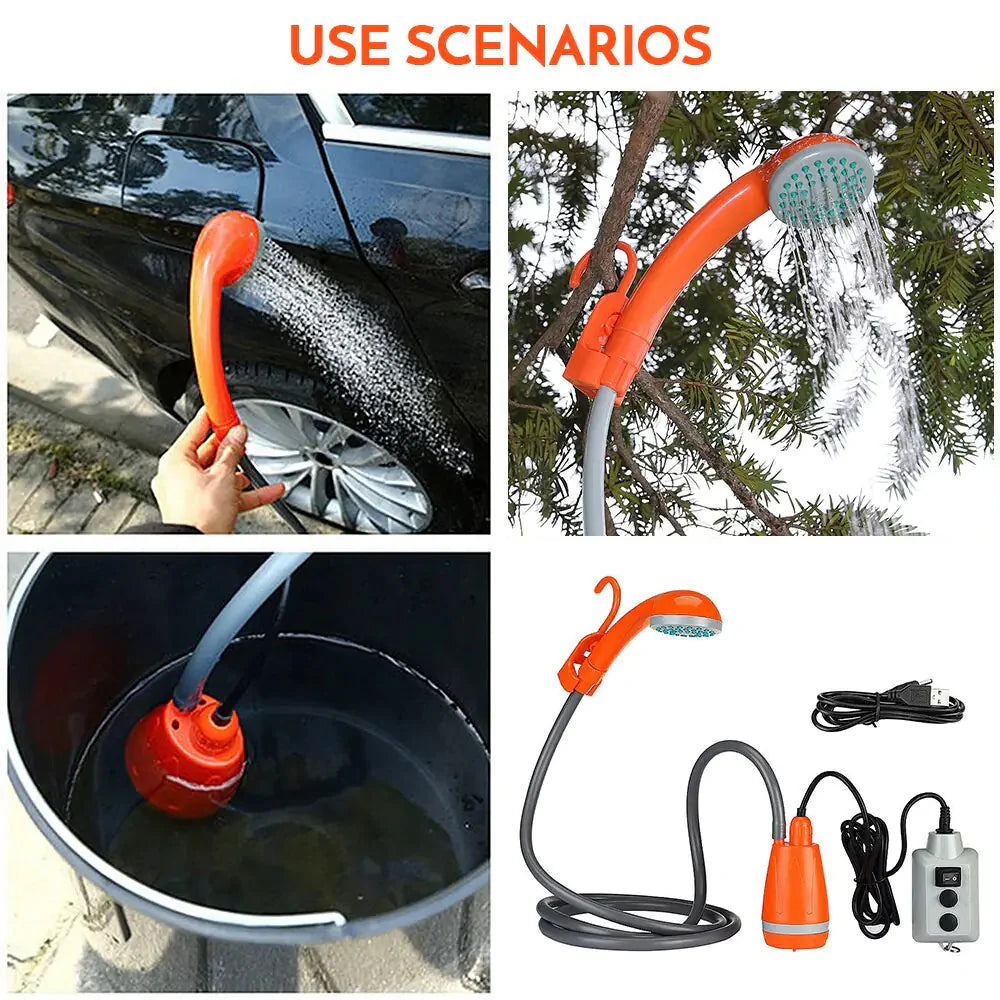 Rechargeable Outdoor Shower Anti Spier