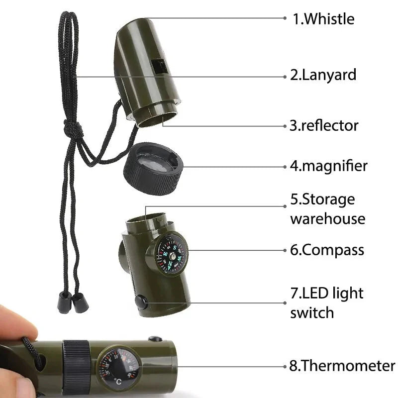 Multi-Functional Whistle Anti Spier