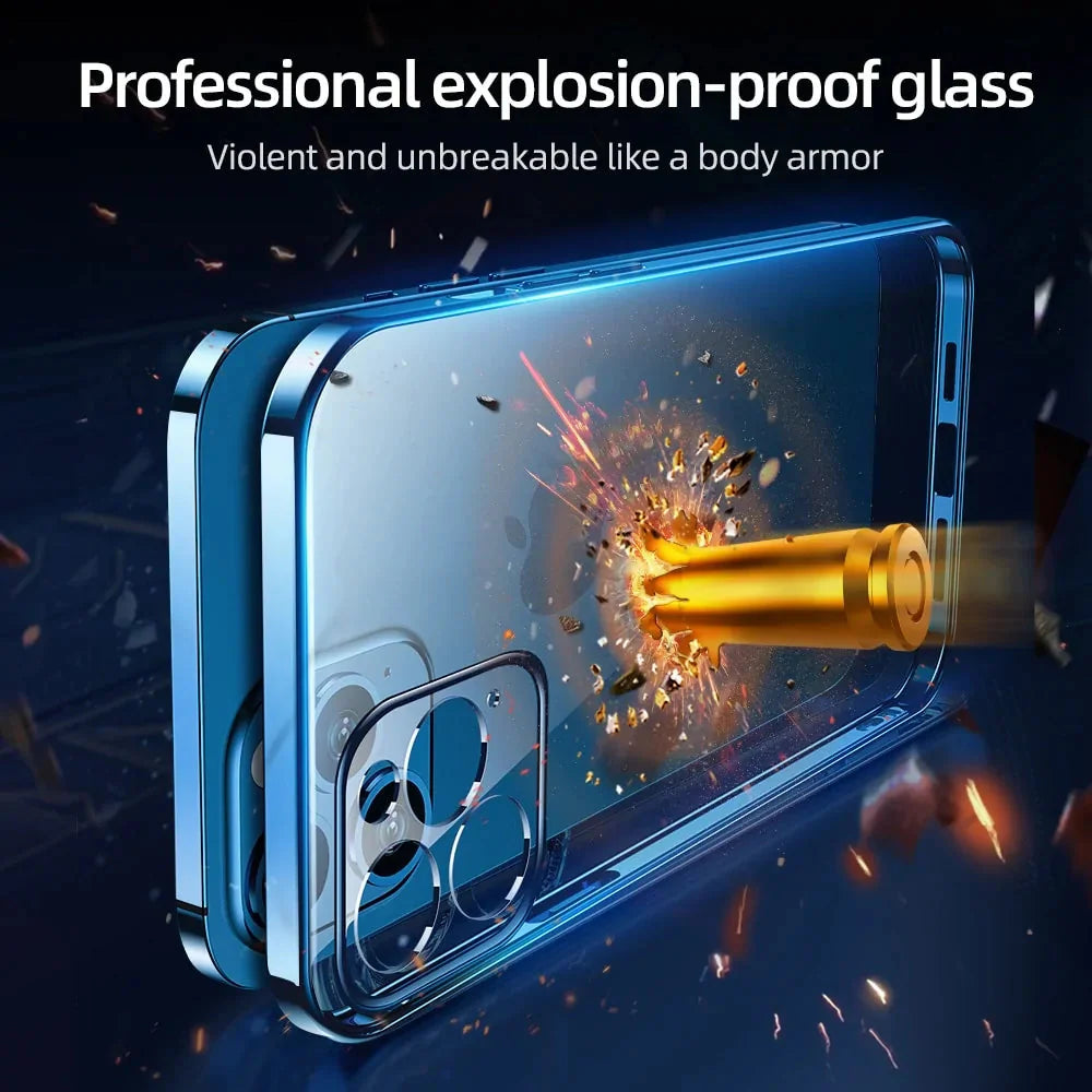 Clear Case For iPhone Anti Spier