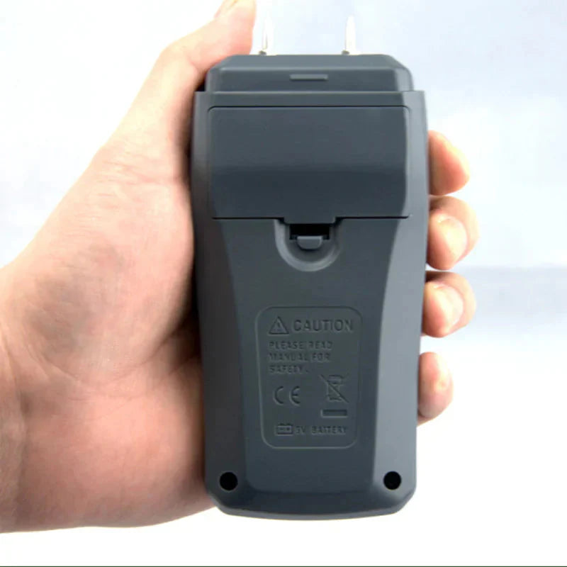 Digital LCD Wood Moisture Meter Detector Tester Wood Firewood Paper Cardboard Anti Spier