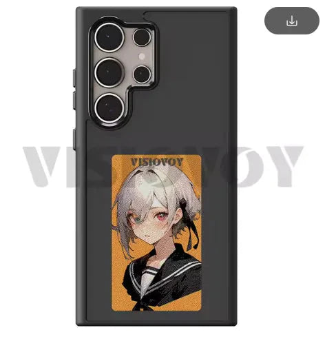 Tech-E-ink Phone Case for Samsung Galaxy S24/S23 Ultra Anti Spier