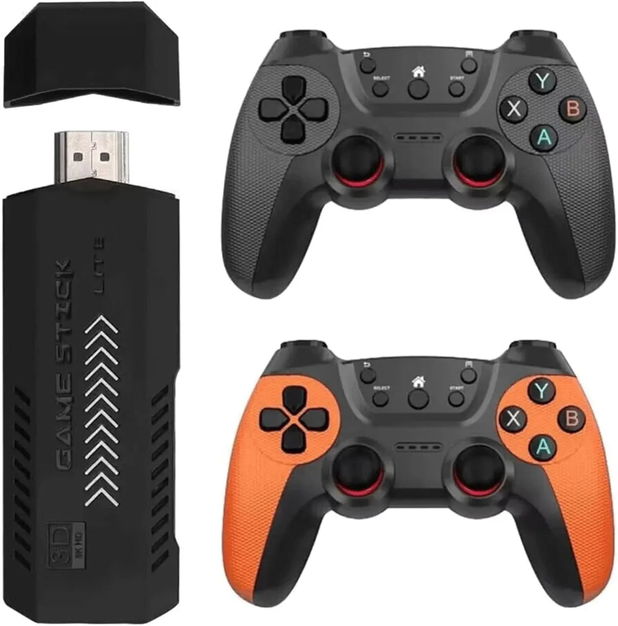 X2 Ultra Retro Game Stick 4K, Plug and Play Video Gaming Console with 128G memory card/40000+Games, HDMI Output for TV with 2.4G Wireless Controller, Retro Arcade Emulators for Kids Adults Anti Spier