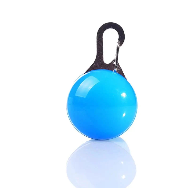 LED Pet Collar Pendant for Night Safety Anti Spier