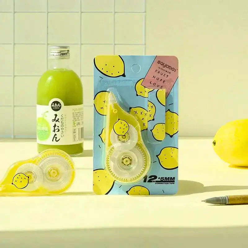 Transparent Correction Tape Dispenser - Random Color Anti Spier
