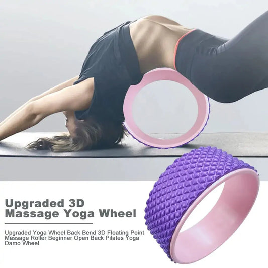 3D Massage Yoga Wheel Anti Spier